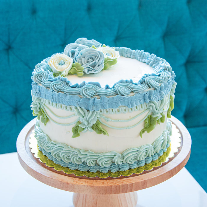 Rhapsody In Blue Cake