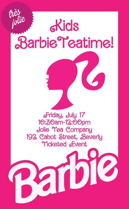 Teatime with Barbie