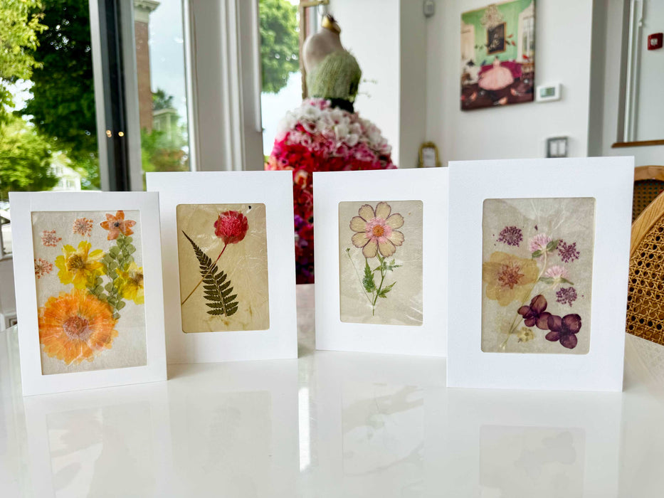 Botanical Tea Bag Greeting Card Workshop