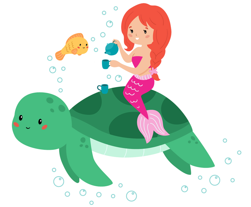 Ariel Mermaid Tea Party!