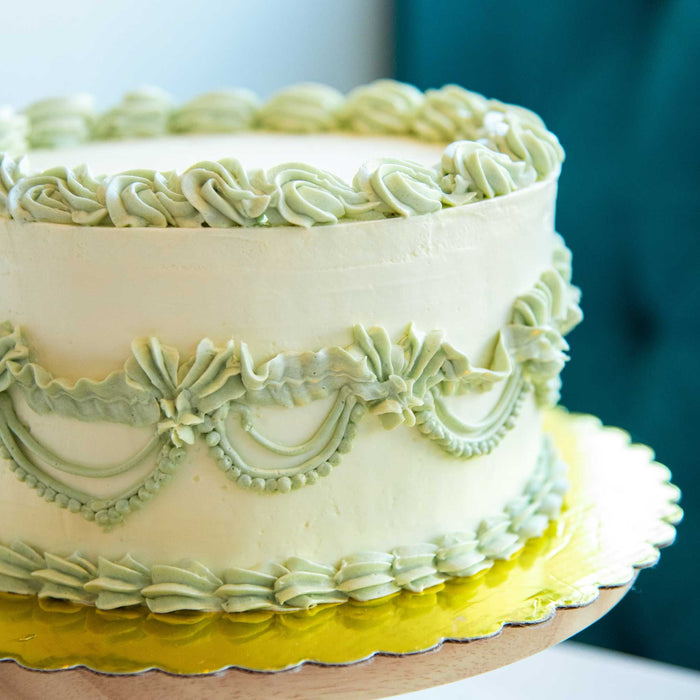 Layered Matcha Cake