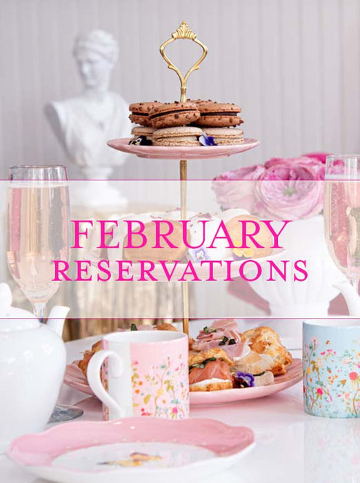 "My Jolie Tea Party" February Reservations