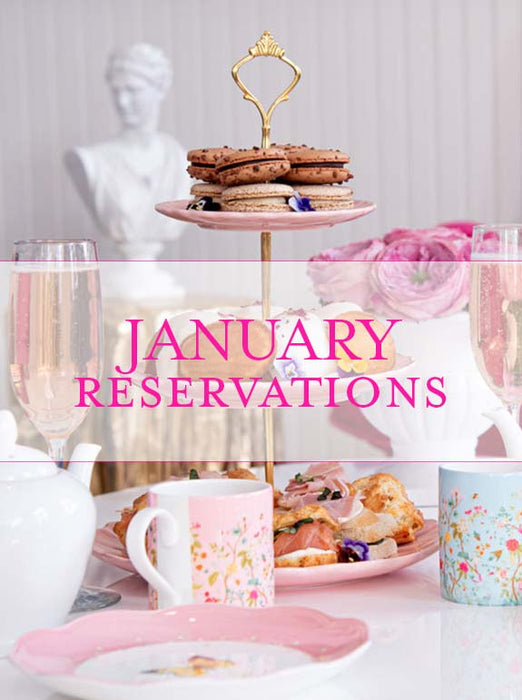 "My Jolie Tea Party" January Reservations