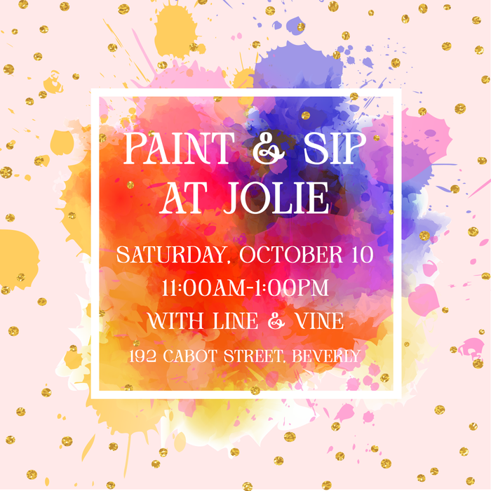 Paint & Sip Event