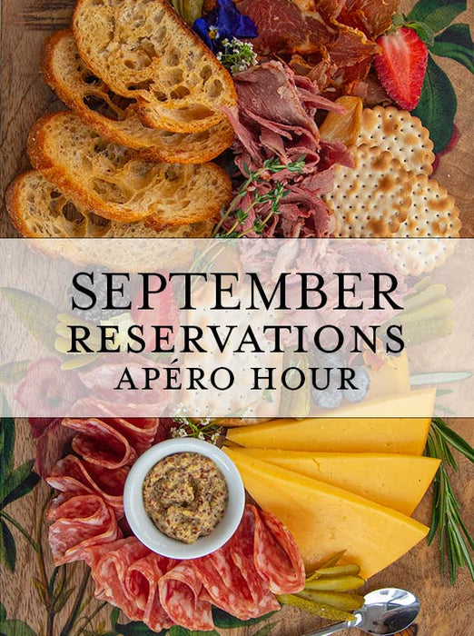 Soirée Reservations & Deposit Beverly - September