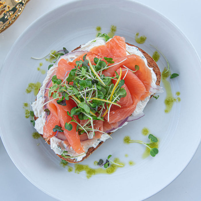 Smoked Salmon Toast